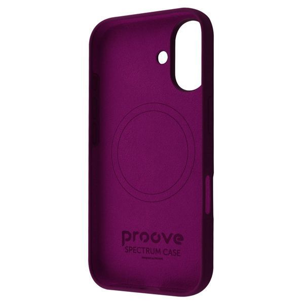 Калъф Proove Spectrum Case with Magnetic Ring iPhone 16, Grape Purple