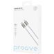 Кабел Proove Dense Metal Type-C to Lightning 27W (2m), White
