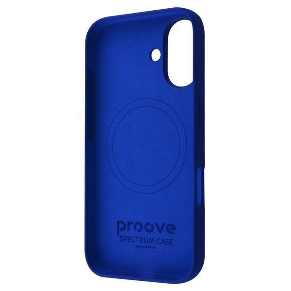 Калъф Proove Spectrum Case with Magnetic Ring iPhone 16, Acid Blue