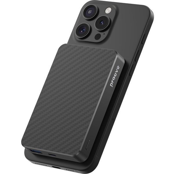 Външна Батерия Proove Carbon Slim 22.5W 10000mAh, Black