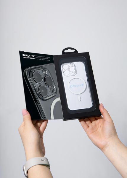 Калъф Proove Crystal Case with Magnetic Ring iPhone 17 Pro, Transparent